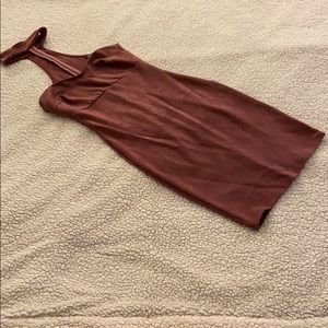 Plum flattering evening out dress!